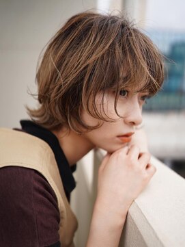 ヌビラ(Nubira) ナチュラルパーマ/ウルフボブ/透明感カラー/西千葉