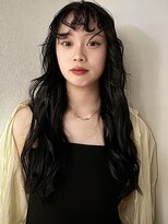 スリット(slit)&nbsp;【12.ブルーブラック】学割U24・レイヤーカット・韓国も人気