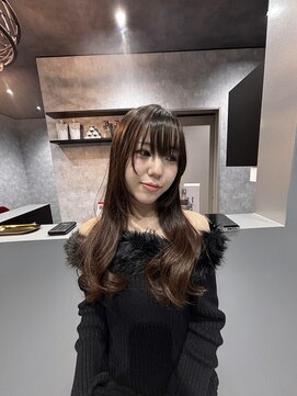 ミニョン(mignon) 小顔ロングレイヤー