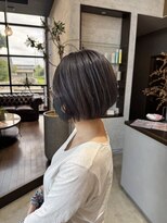 アールトゥーヘアー(art To Hair)&nbsp;ブルーアッシュ/ショートボブ/秋冬カラー