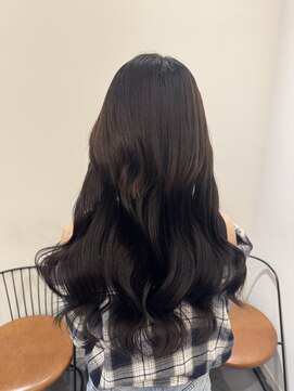 シールエクステ エクステ 池袋 ロングヘア トレンド 髪質改善