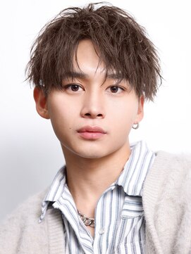 【シャープパーマ】刈り上げ コンマバング