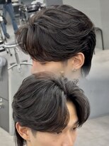 オーバルバイアピッシュ(OVARL by apish) フェザーパーマシャドウパーマニュアンスパーマカルマパーマ原宿