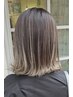 カット+ハイライト（ブリーチ+カラー）　￥13000