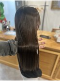 髪質改善ストレート