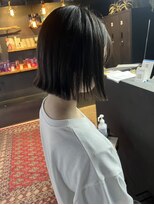 リンダイーロ(Linda Hiro)&nbsp;【札幌円山】切りっぱなし/ミニボブ/ストレート