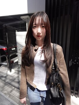 サードショップ 梅田茶屋町店(THIRD SHOP) レイヤーカット 小顔カット 顔まわりレイヤー