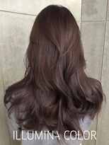 アルファ アトリエ エム フラワー(ALUFA atelier.M/Flower)&nbsp;ブリーチなしイルミナカラー×髪質改善/夏に輝く韓国風艶髪ヘア