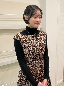 バジルプープラ(basil pupula) 大人かわいいショートボブ