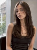 透明感カラー×デザインカット