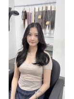ACTION 心斎橋 second /髪質改善/縮毛矯正/【10月上旬 NEW OPEN（予定）】&nbsp;巻ける縮毛矯正×韓国レイヤー/顔まわりカット/透明感カラー