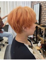 リーベル(Liber)&nbsp;柔らかオレンジ+ふんわりショート