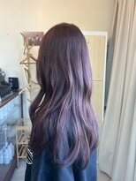 ヘアー アンド ビューティー ザ エフ 西尾店(Hair Beauty the F)&nbsp;ラベンダーカラー　ブリーチカラー