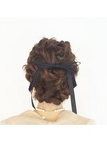 ヘアーサロン クスキ(hair salon KUSUKI)&nbsp;リボン編み込み