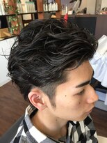 サンパ ヘア(Sanpa hair) 2ブロックパーマスタイル
