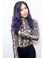 ヘアーエクステンド エフ 渋谷(f)&nbsp;ディープパープルグラデーション