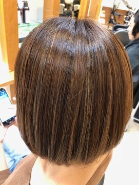 ブレイス(BRACE) イルミナカラーで夏色ハイライト(^^) BRACE東久留米