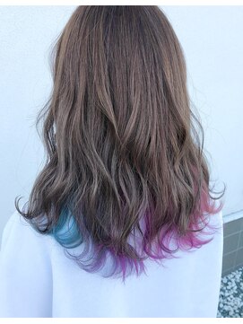 ブランシェ 小牧店(BRANCHE) ☆インナーカラーレインボー☆ ブランシェ小牧具志