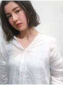 ERI★ズボラさん大歓迎◎小顔カットセット1分!切りっぱなしボブ