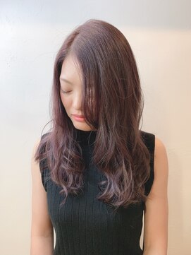 ロア 福岡天神本店(LORE) 透け感抜群☆ラベンダーグレージュ☆