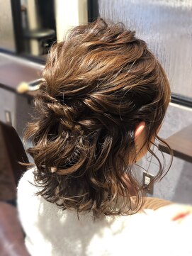 レルテ(Lerte) 結婚式ヘアセット☆ハーフアップ