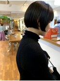 お手軽ストレートでくせ毛の方もコンパクトボブに！！