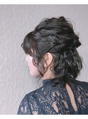 短くて苦労したヘアセット