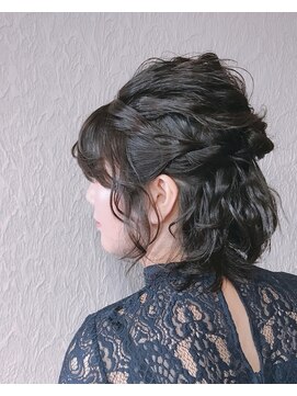 メグル(MEGURU,) 短くて苦労したヘアセット