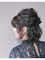 メグル(MEGURU,) 短くて苦労したヘアセット