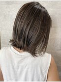 大人ハイライト_アッシュベージュ