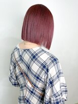 ジェム(GEM)&nbsp;ピンクラベンダー/切りっぱなしボブ◎