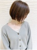 【morio札幌】札幌ショートヘア　大人かわいい丸みショートボブ