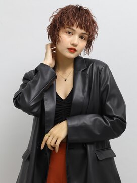 ヘアーカッティングガーデン ジャック モアザン 近鉄奈良店 グランジショート/無造作[奈良/大和西大寺駅/白髪ぼかし]