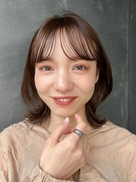 アンガーデン(Une GARDEN) 外ハネボブ/ウルフ/ボブレイヤー/イメチェン/美髪/前髪カタログ