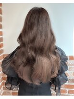 エニー 栄(Any)&nbsp;透明感たっぷりショコラカラー × インナーピンク