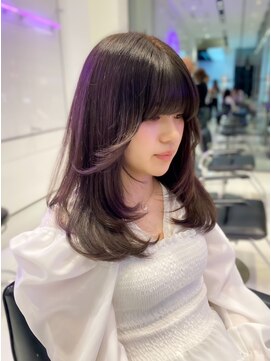 キーン 吉祥寺店(keen) 【NANAKO】グレージュ×レイヤーカット