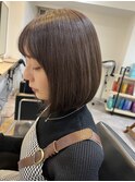 恵比寿で人気の小顔前髪カット☆韓国風ボブ