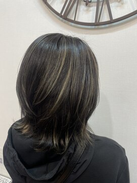 インパークス 町屋店(hair stage INPARKS) ウルフ×ハイライト