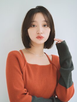 リトル 池袋(little)の写真/【オーガニックリタッチカラー＋ハホニコトリートメント¥5900】芯から潤いしっとり艶髪に♪