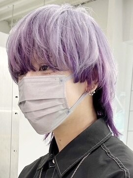 ウィコ 新宿(WICO) ホワイトラベンダーインナーカラー[新宿駅グレーベージュ/］