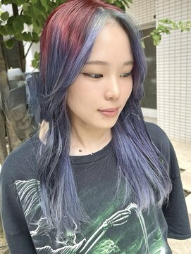 プール(POOL) 【TAISEI】似合わせカット+個性派デザインカラー