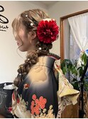 成人式ヘアアレンジ