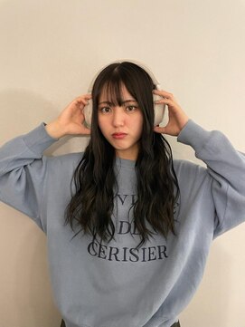 アルカナ 原宿表参道(ARCANA) フルバングレッドブラウン似合わせカットカルマパーマ