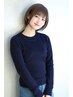 メンテナンス♪】似合わせ小顔フロントカット+リタッチカラーコース¥5000