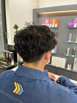 ジエクト アイロ 江坂駅前店(The Ect ilo) マッシュパーマ ツーブロパーマ マッシュカット