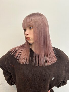 ヘアーデザイン アルエ(HAIR×design ARUE) 【RIKI】vanilla pink
