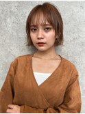 切りっぱなしボブ/前髪/レイヤー/縮毛矯正[池袋駅]