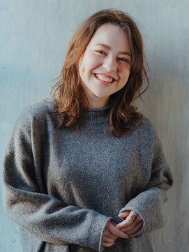 アウラヘアーサロン(aura hair salon) 《YUI》柔らかアンニュイミディ