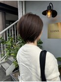 髪質改善カラーショート