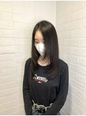 透明感カラー/レイヤーカット/韓国ヘア